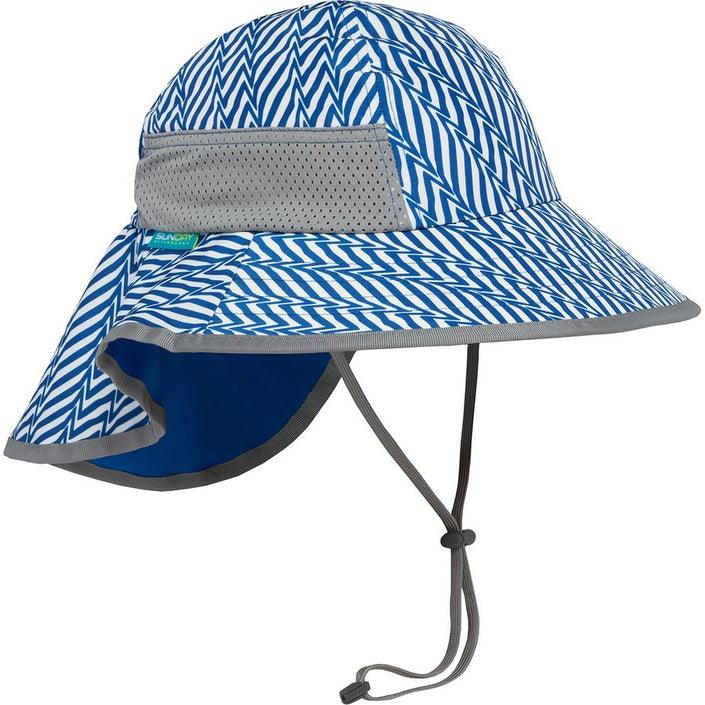 Sunday Afternoon - Kids Play Hat Blue Electric Stripe - Baby Harbour