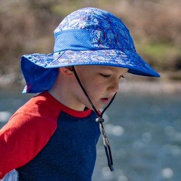 Sunday Afternoon - Kids Play Hat Navy Strip - Baby Harbour