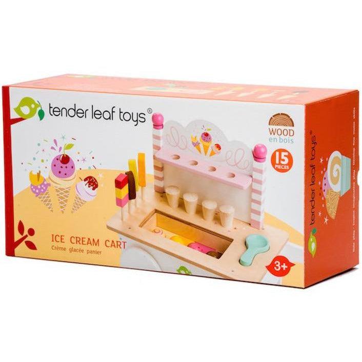 Tender leaf toys - Push Along Ice Cream Cart - Baby Harbour