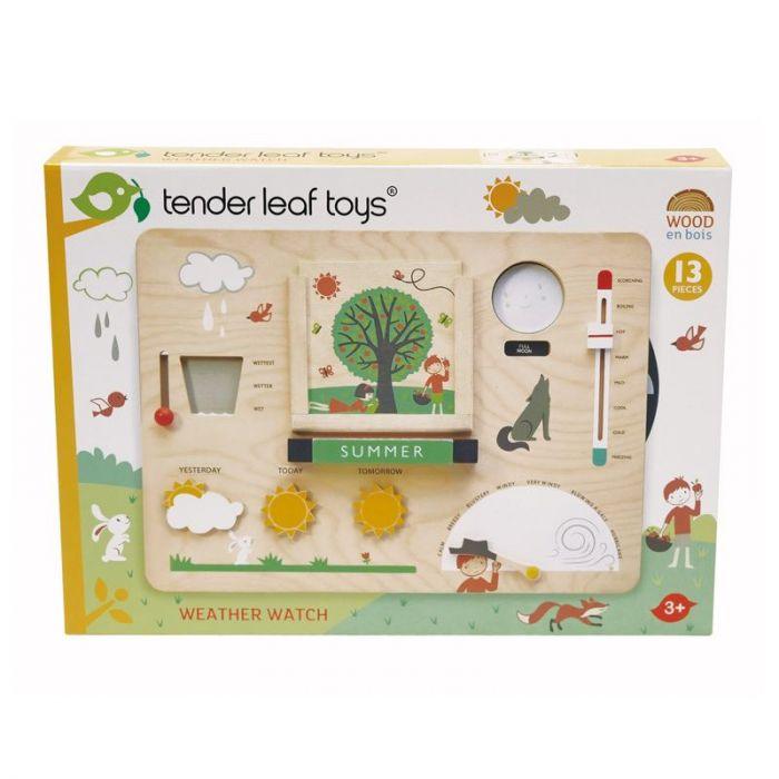 Tender leaf toys - Wooden Weather Station - Baby Harbour